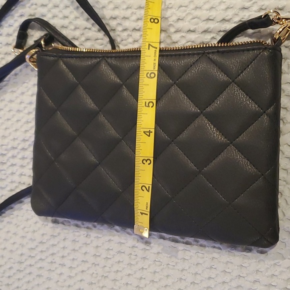 IMAN Crossbody. Black with Gold accents (#8) - Picture 7 of 7